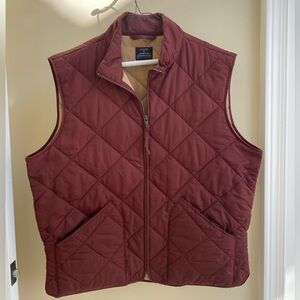 Men’s J Crew Quilted Vest